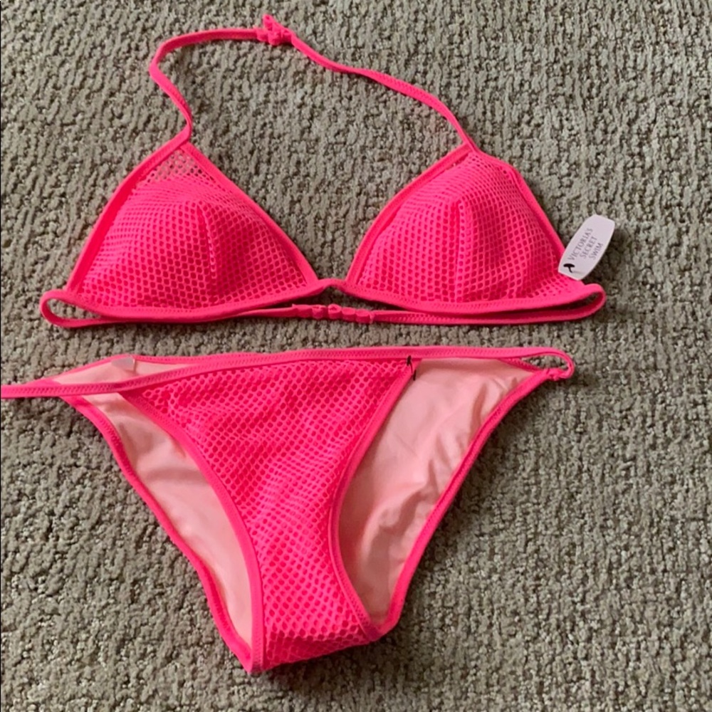 Victoria’s Secret triangle bathing suit/new